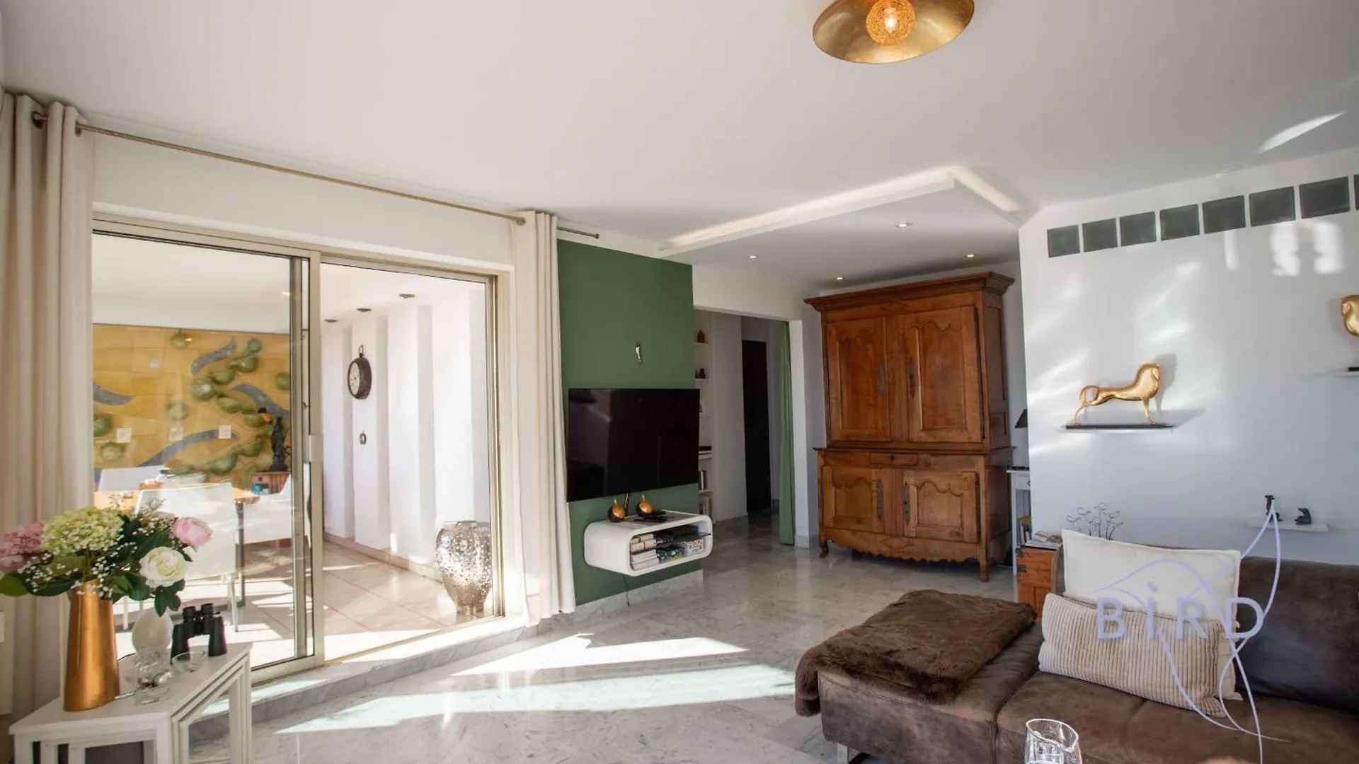 Roof Terrace Of 123M2 Sea View Double Garage Air Conditioning Cannes Apartment