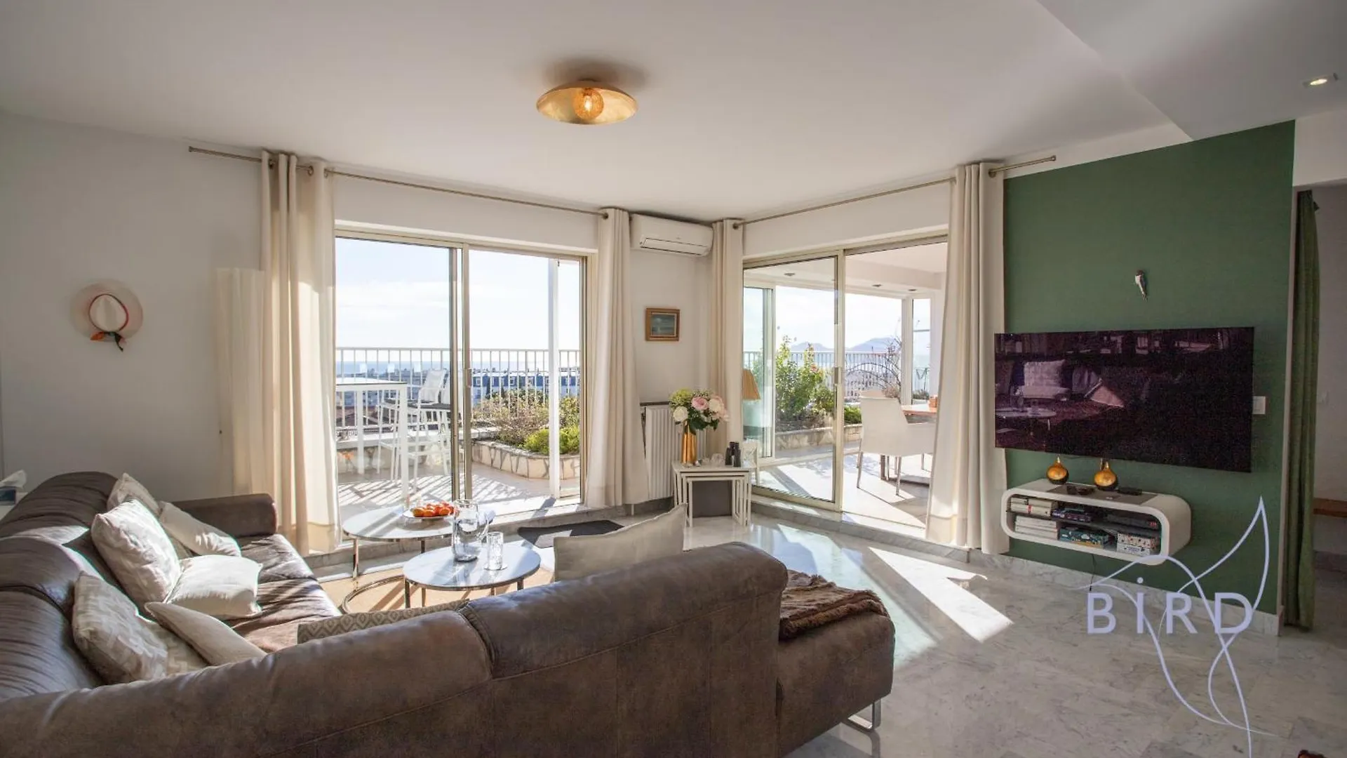 Apartmán Roof Terrace Of 123M2 Sea View Double Garage Air Conditioning Cannes Francie